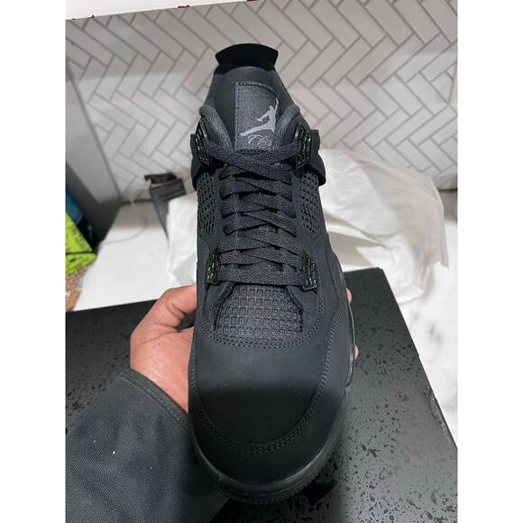 Air Jordan 4 Retro Black Light Graphite Men Size 12 FV5029-010 New w/ Box - Picture 15 of 16